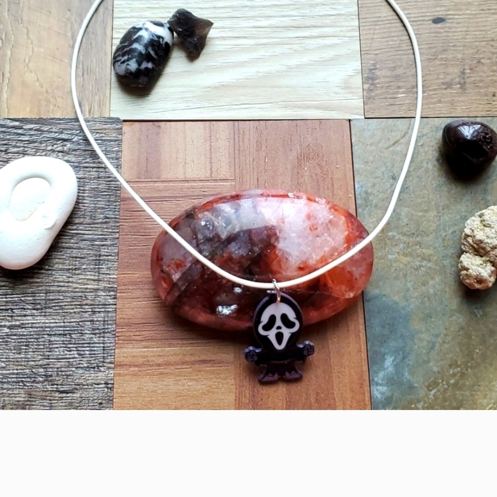 Scream Ghostface Necklace